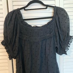 Doen Frances Top Swiss Dot